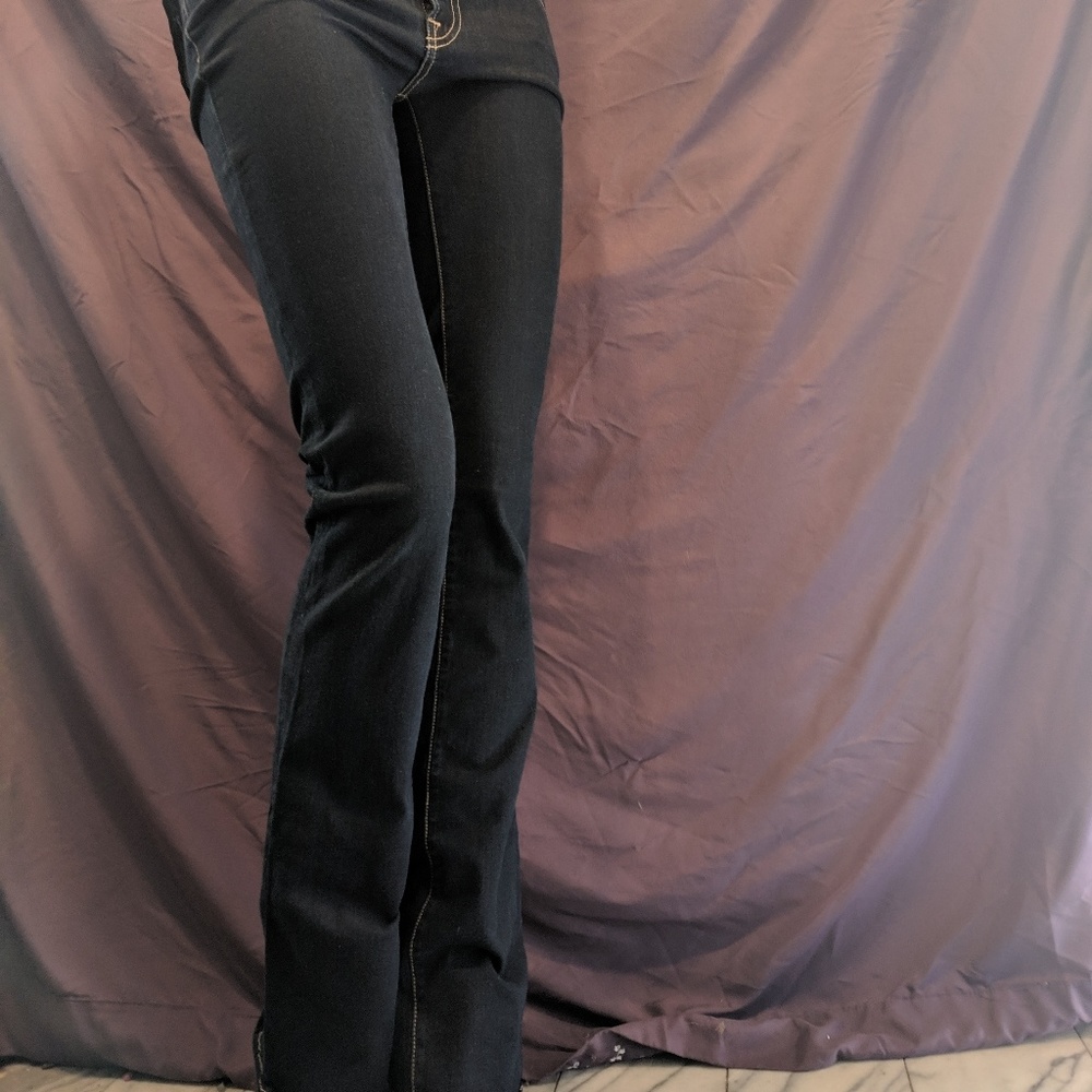 7 for all Mankind | skinny bootcut dark wash | 26 - Picture 2 of 8